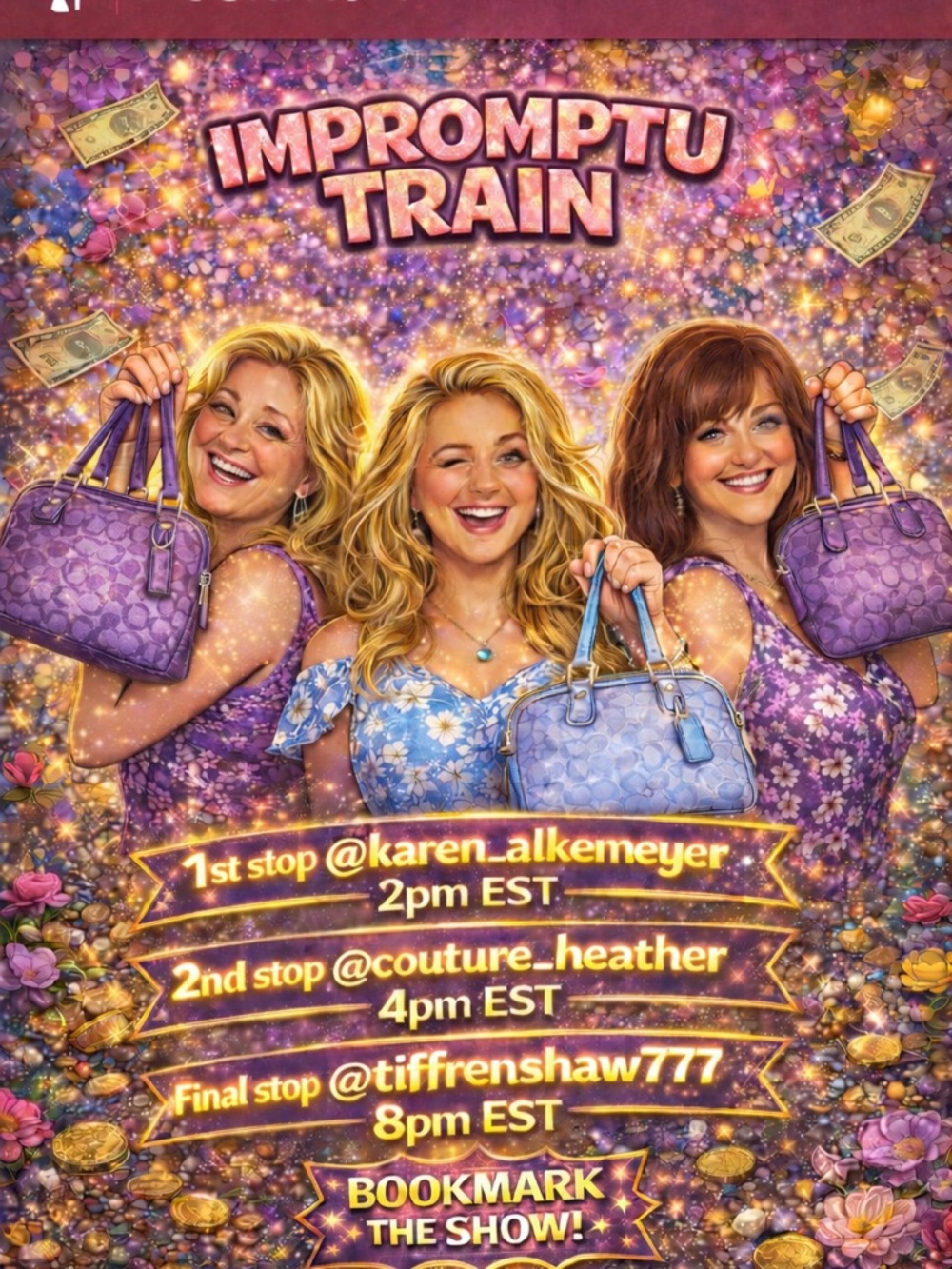 Impromptu Train! Today starting at 2pm EST 04/09!